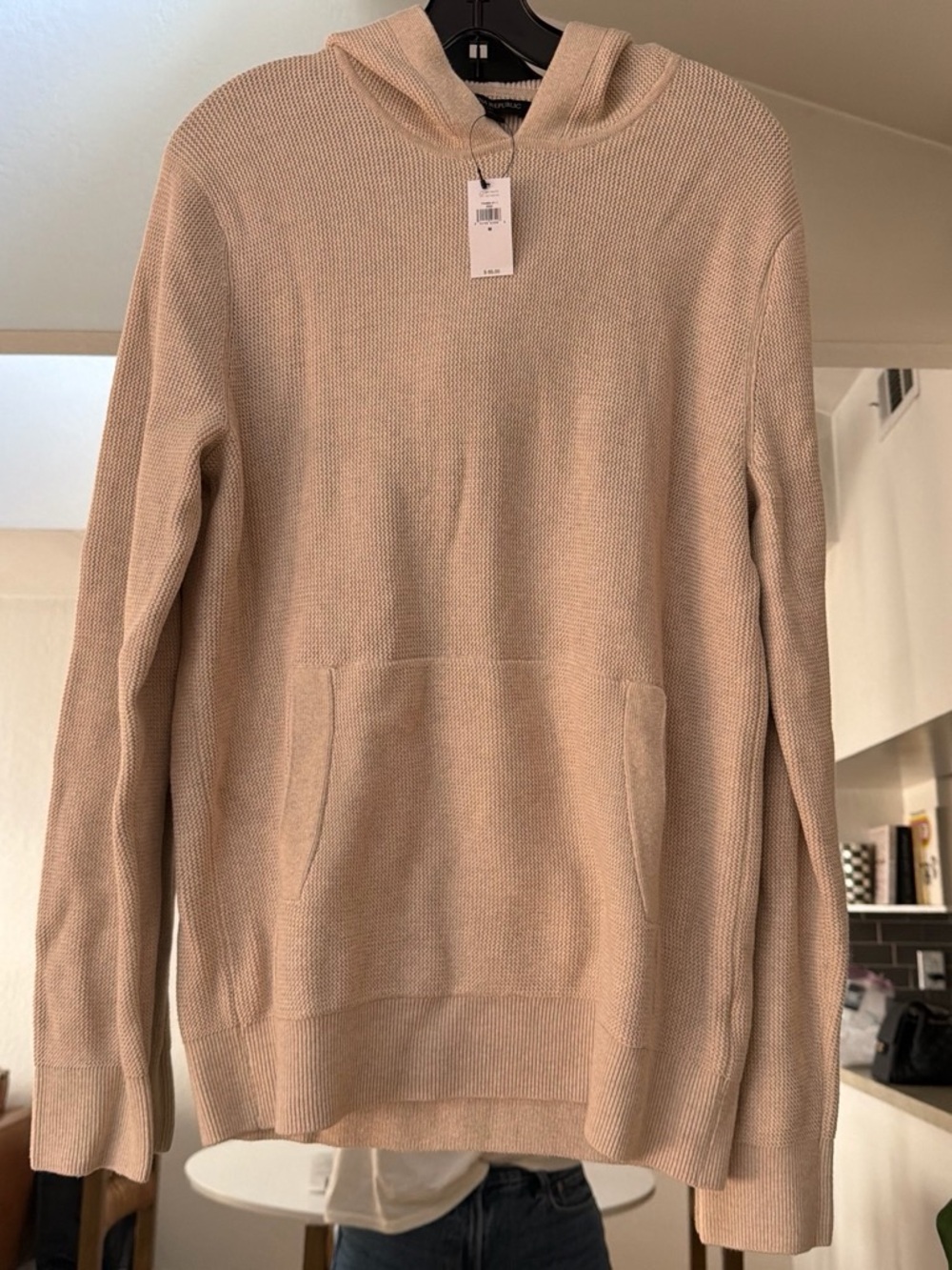 Banana Republic Men's Hooded Sweater. BNWT. Size medium